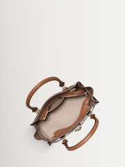 Michael Kors Brown Hamilton Moderne East West Satchel Cross-Body Bag - Image 6 of 6