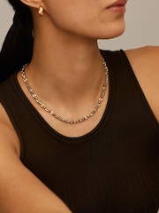 Missoma Gold Tone Mariner Chain Necklace - Image 4 of 4