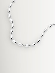 Missoma Silver Molten Olive Chain Bracelet - Image 3 of 4