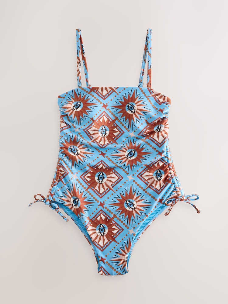 Never Fully Dressed Bandeau Swimsuit with Tummy Control - 画像 1 / 4
