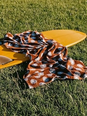 SlowTide Toast Sun Dazed Cotton Artistic Beach Towel - Image 8 of 9