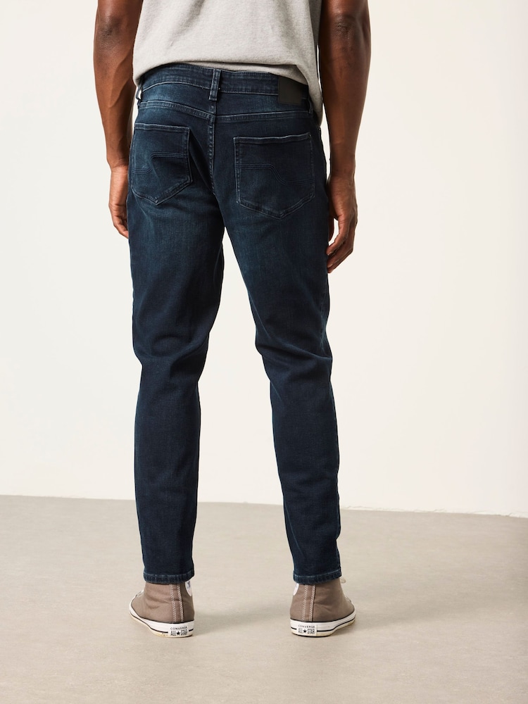 FatFace Denim Dark Blue Skinny Fit Jeans - Image 2 of 6 FatFace Denim Dark Blue Skinny Fit Jeans - Image 2 of 6