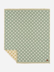 SlowTide Green Koko Cotton Driftweave Throw Blanket - Image 2 of 4