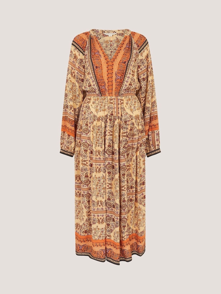 Monsoon Ines Floral Print Midi Dress - Image 6 of 6 Monsoon Ines Floral Print Midi Dress - Image 6 of 6