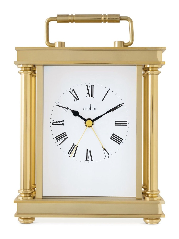 Acctim Clocks Gold Tone Marlow Carriage Clock - Image 1 of 5