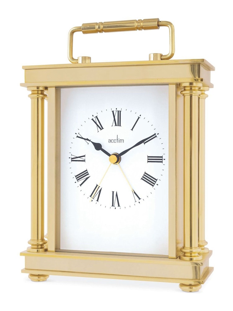 Acctim Clocks Gold Tone Marlow Carriage Clock - Image 2 of 5
