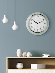 Brookpace Lascelles Green Marion Radio Controlled wall Clock - Image 1 of 3