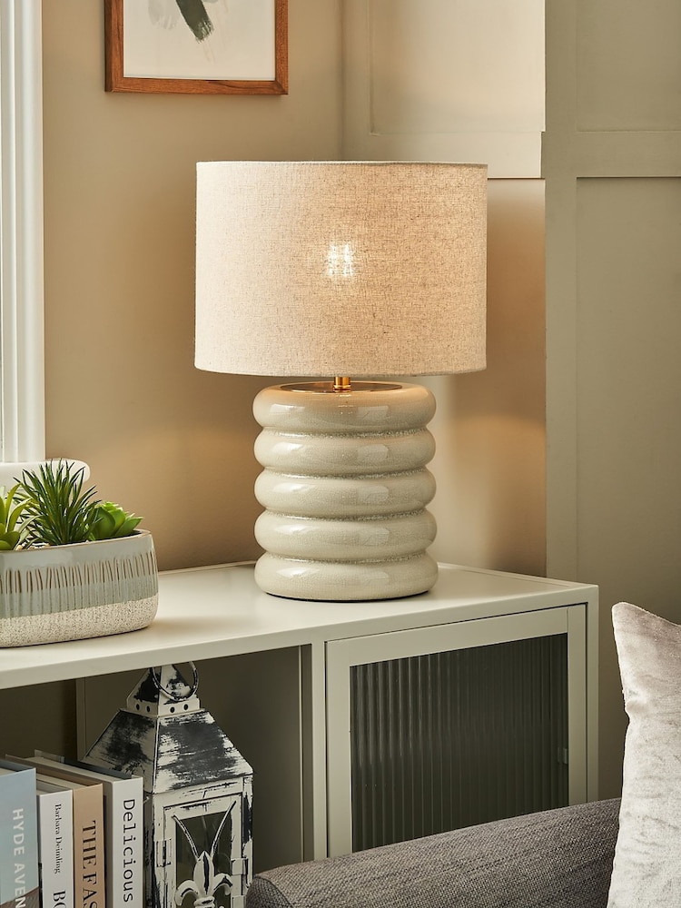 BHS Florence Flump Table Lamp - Image 1 of 5