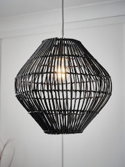 BHS Black Bamboo Bobbin Shade - Image 1 of 7