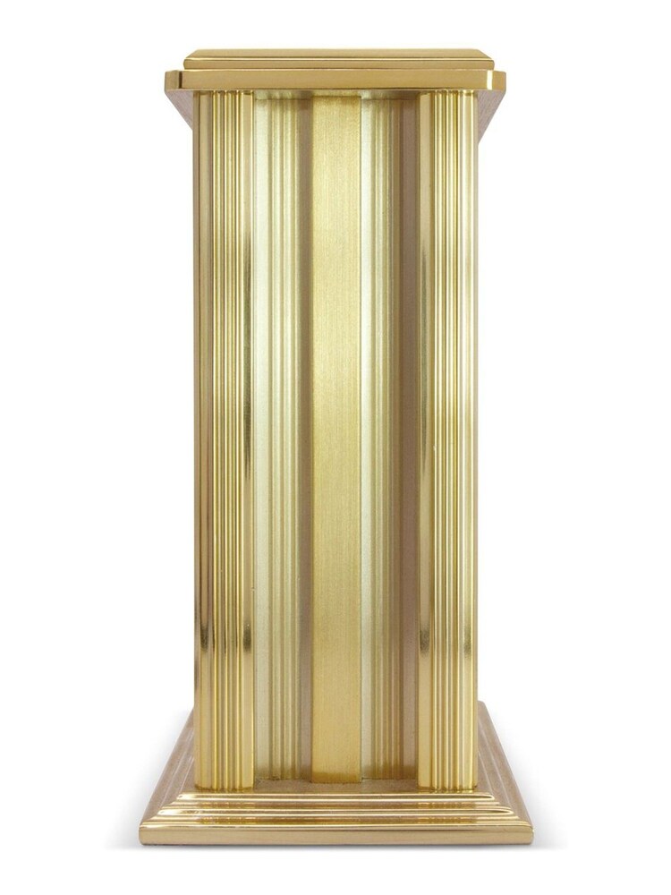 Acctim Clocks Gold Tone Hamilton Table Clock - Image 6 of 6 Acctim Clocks Gold Tone Hamilton Table Clock - Image 6 of 6