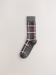 Blue/Green Mixed Animals Pattern Socks 5 Pack - Image 2 of 8