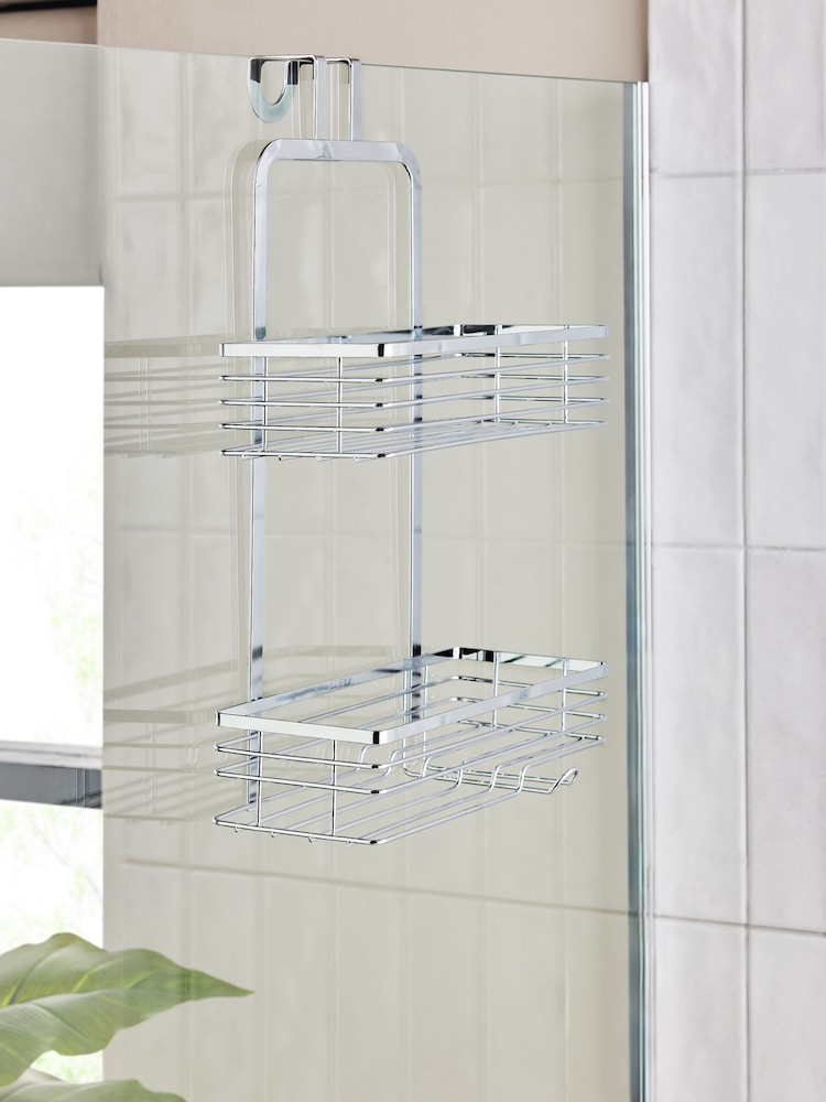 Silver Shower Caddy - Image 2 of 4