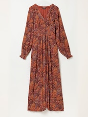 FatFace Ophelia Purple Mountains Petite Dress - Image 6 of 6