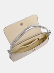 Plata - Bolso de hombro Andorra de rafia Novo - Imagen 4 de 4