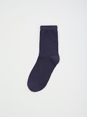 Love & Roses Navy and Cream Socks - Image 5 of 6