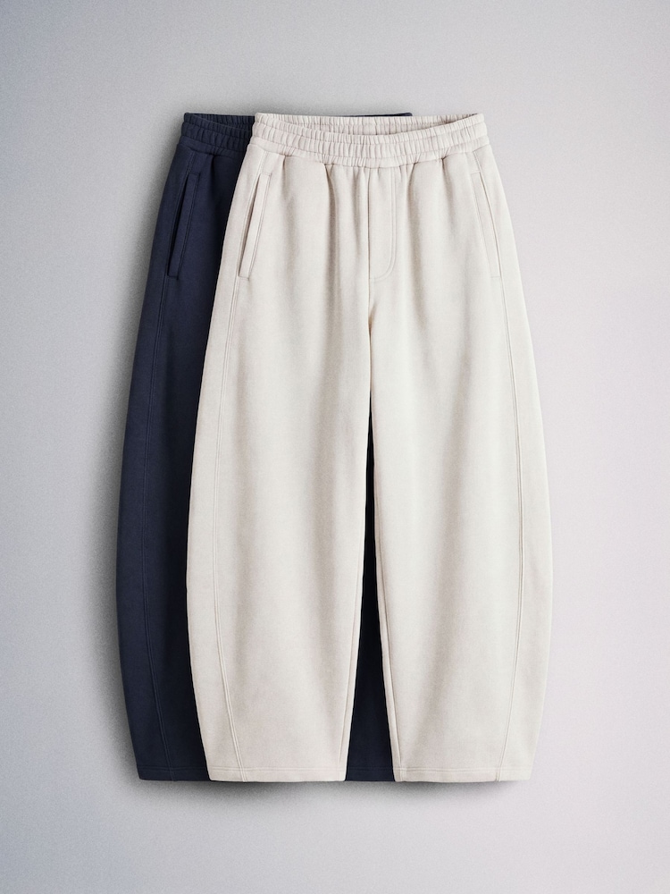The Set 2 Pack Elasticated Barrel Leg Maternity Joggers - Imagen 1 de 6 The Set 2 Pack Elasticated Barrel Leg Maternity Joggers - Imagen 1 de 6