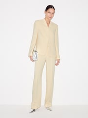 Jigsaw Yellow Corinne Tailored Blazer - Image 1 of 5