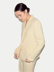Jigsaw Yellow Corinne Tailored Blazer - Image 2 of 5
