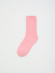 Friends Like These Burgundy Red Bow Cosy Slipper Socks 3 Pack - Image 2 of 7
