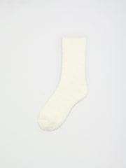 Friends Like These Chocolate Brown and Cream Leopard Print Cosy Slipper Socks 3 Pack - Image 4 of 7