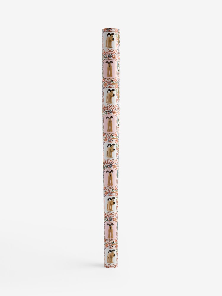 Cath Kidston Wallace and Gromit Floral 3 Metre Wrapping Paper - Image 2 of 2 Cath Kidston Wallace and Gromit Floral 3 Metre Wrapping Paper - Image 2 of 2