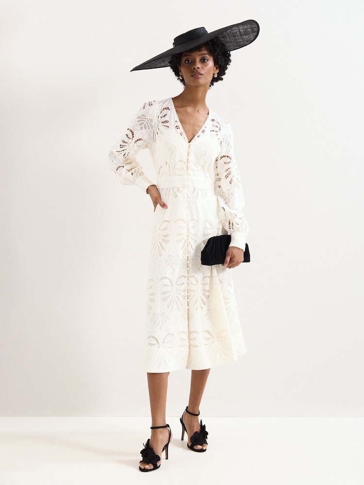 Phase Eight Inara Midi Dress - 圖片 1/6