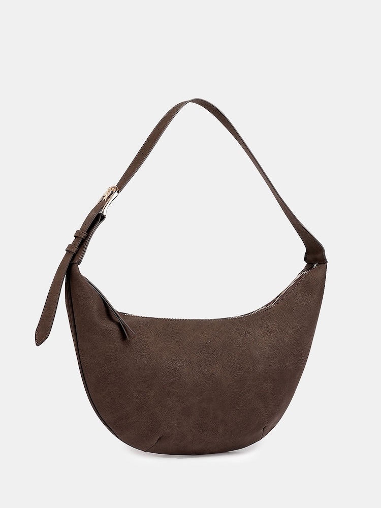 Novo Brown Antibes Sling Zip Shoulder Bag - Image 2 of 4