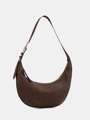 Novo Brown Antibes Sling Zip Shoulder Bag - Image 3 of 4