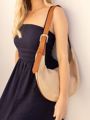 Novo Natural Antibes Sling Zip Shoulder Bag - Image 1 of 4