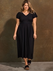 Live Unlimited Smocked Waist Dress - Image 7 of 8