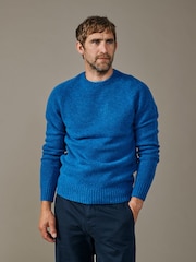 Aubin Prestwick Shetland Crew Jumper - Image 1 of 5