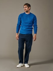 Aubin Prestwick Shetland Crew Jumper - Image 4 of 5
