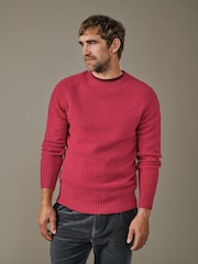 Aubin Prestwick Shetland Crew Jumper - Image 1 of 3