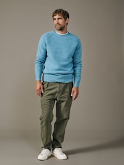 Aubin Prestwick Shetland Crew Jumper - Image 3 of 4