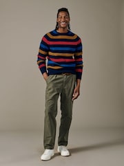 Aubin Prestwick Shetland Crew Jumper - Image 3 of 4