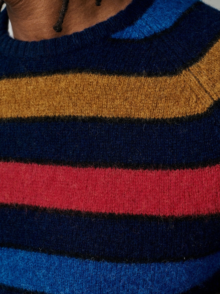Aubin Prestwick Shetland Crew Jumper - Image 4 of 4