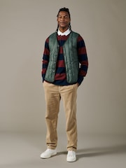 Aubin Green Knight Down Liner Gilet - Image 5 of 5