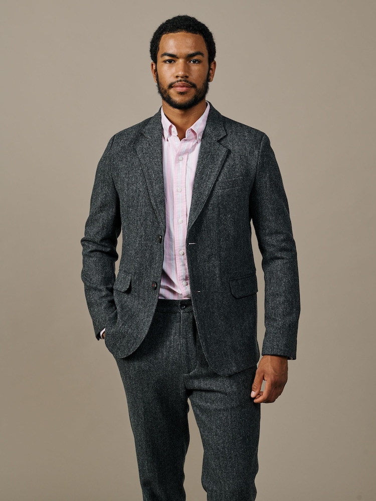 Aubin Marlborough Wool Suit Blazer - Image 1 of 6 Aubin Marlborough Wool Suit Blazer - Image 1 of 6