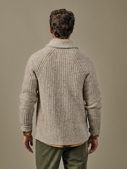 Aubin Cream Helston Twist Cardigan - Larawan 2 ng 5