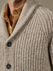 Aubin Cream Helston Twist Cardigan - Larawan 4 ng 5