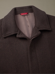 Aubin Dawes Brown Overcoat - Image 6 of 6