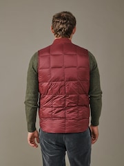 Aubin Red Herriot Down Gilet - Image 2 of 5