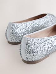 Silver Forever Comfort® Sparkle Ballet Flats - Image 9 of 9