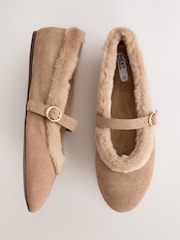 Camel Forever Comfort® Suede Mary Janes Shoes - Image 1 of 9
