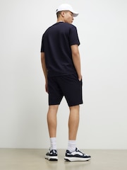 River Island Slim Fit Interlock Shorts - صورة 3 من 4