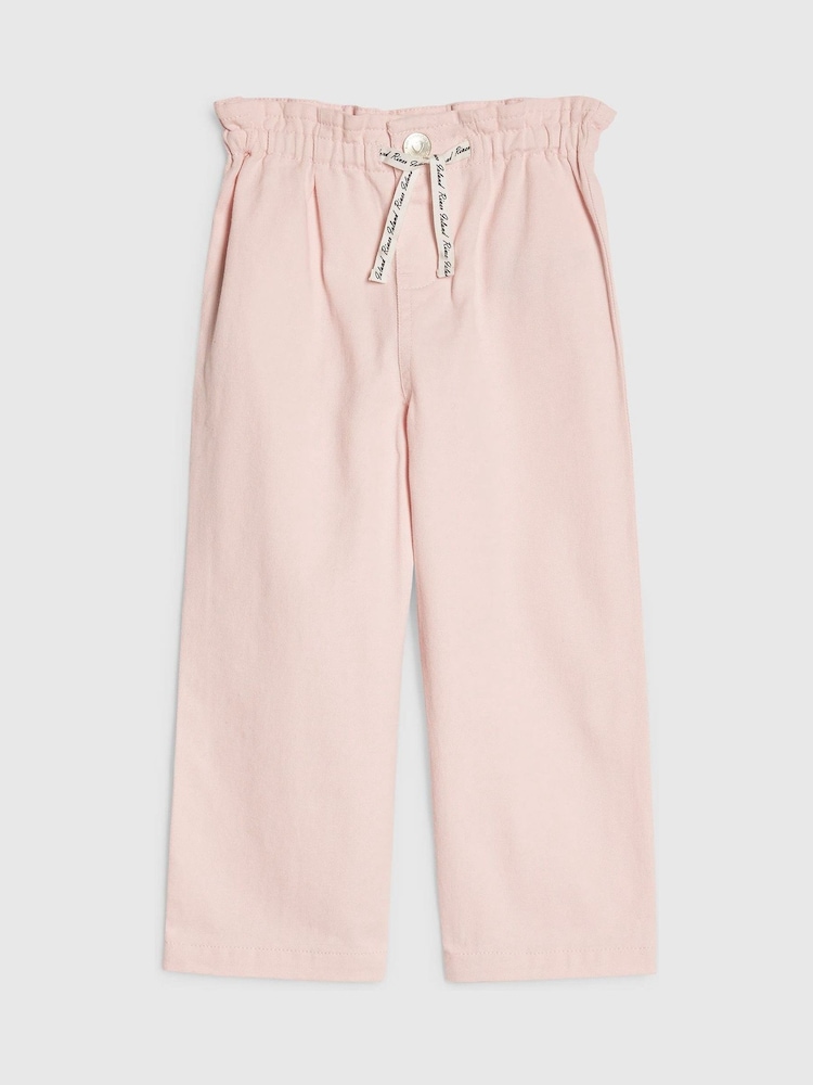 River Island джинсы с поясом на резинке широкий крой - Изображение 1 4