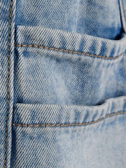 River Island Blue Denim Pull On Shorts - Image 4 of 4