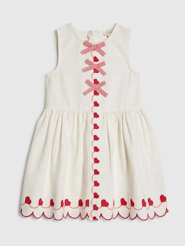 River Island Heart Embroidered Dress - 圖片 1/4 River Island Heart Embroidered Dress - 圖片 1/4
