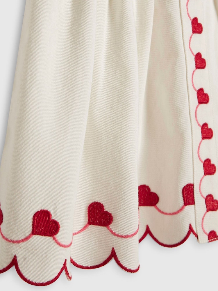 River Island Heart Embroidered Dress - 圖片 4/4 River Island Heart Embroidered Dress - 圖片 4/4
