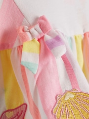 River Island Stripe Frill Top & Shorts Set - Imagen 5 de 5